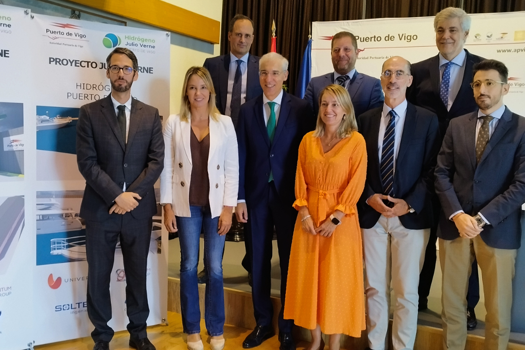 El Puerto de Vigo contará en 2024 con la 1ª estación pública de hidrógeno verde de Galicia