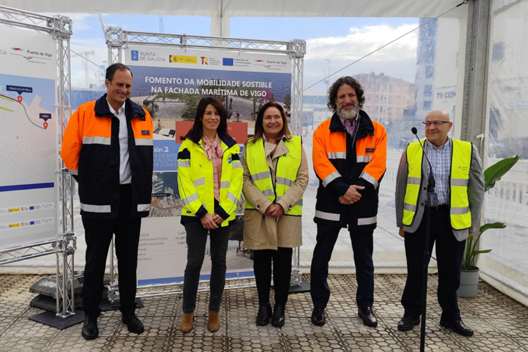 PUERTO Y XUNTA TRABAJAN EN UN NUEVO ESPACIO ACCESIBLE A TODOS LOS CIUDADANOS EN EL BORDE MARÍTIMO DE LA CIUDAD